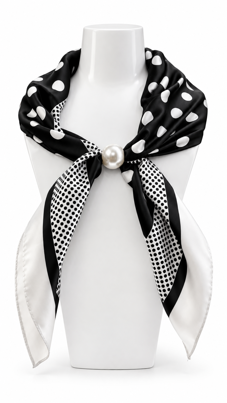 Julie Polka Dot Scarf
Add an elegant finishing touch with the Julie