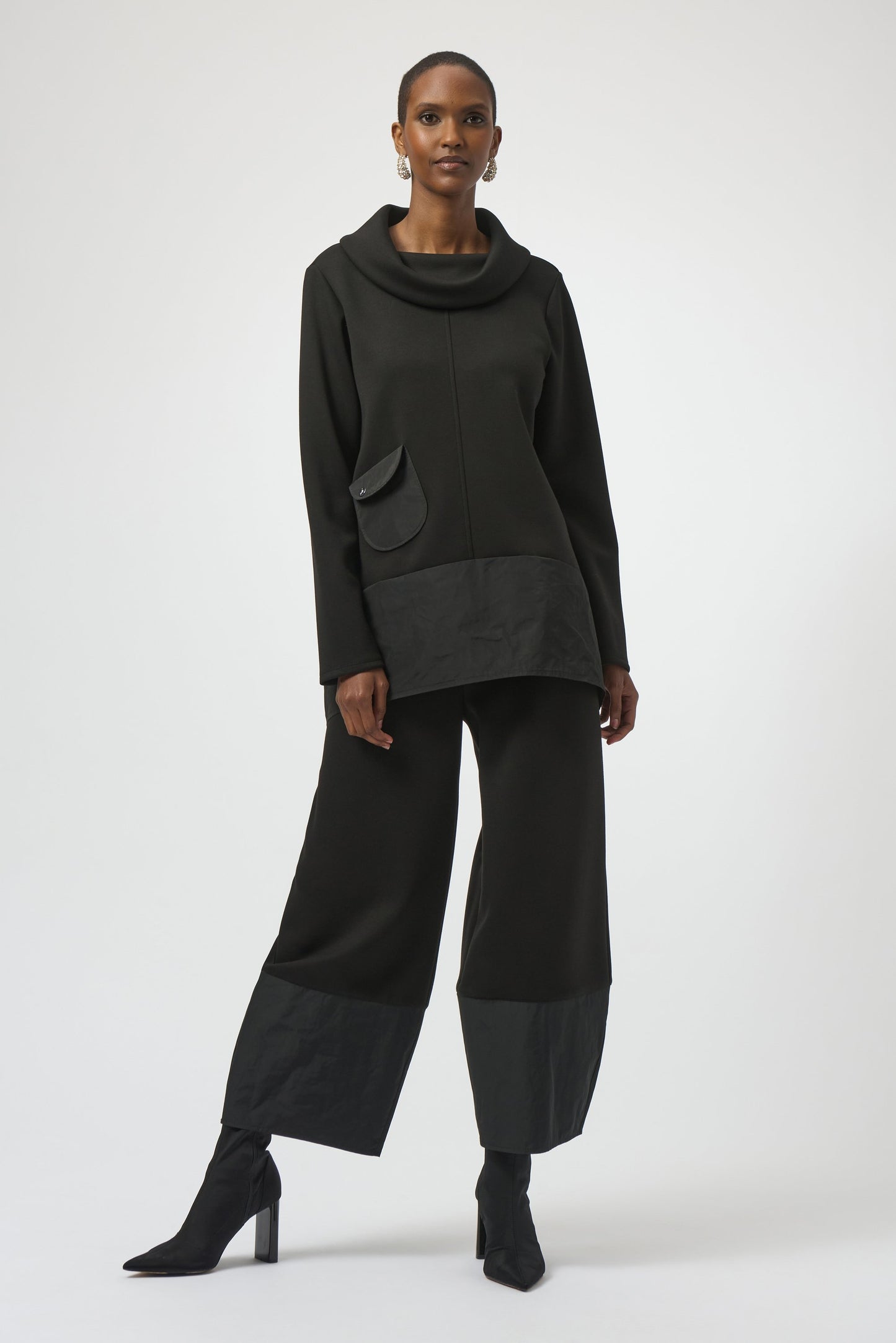 Scuba Jersey and Memory Trapeze Tunic