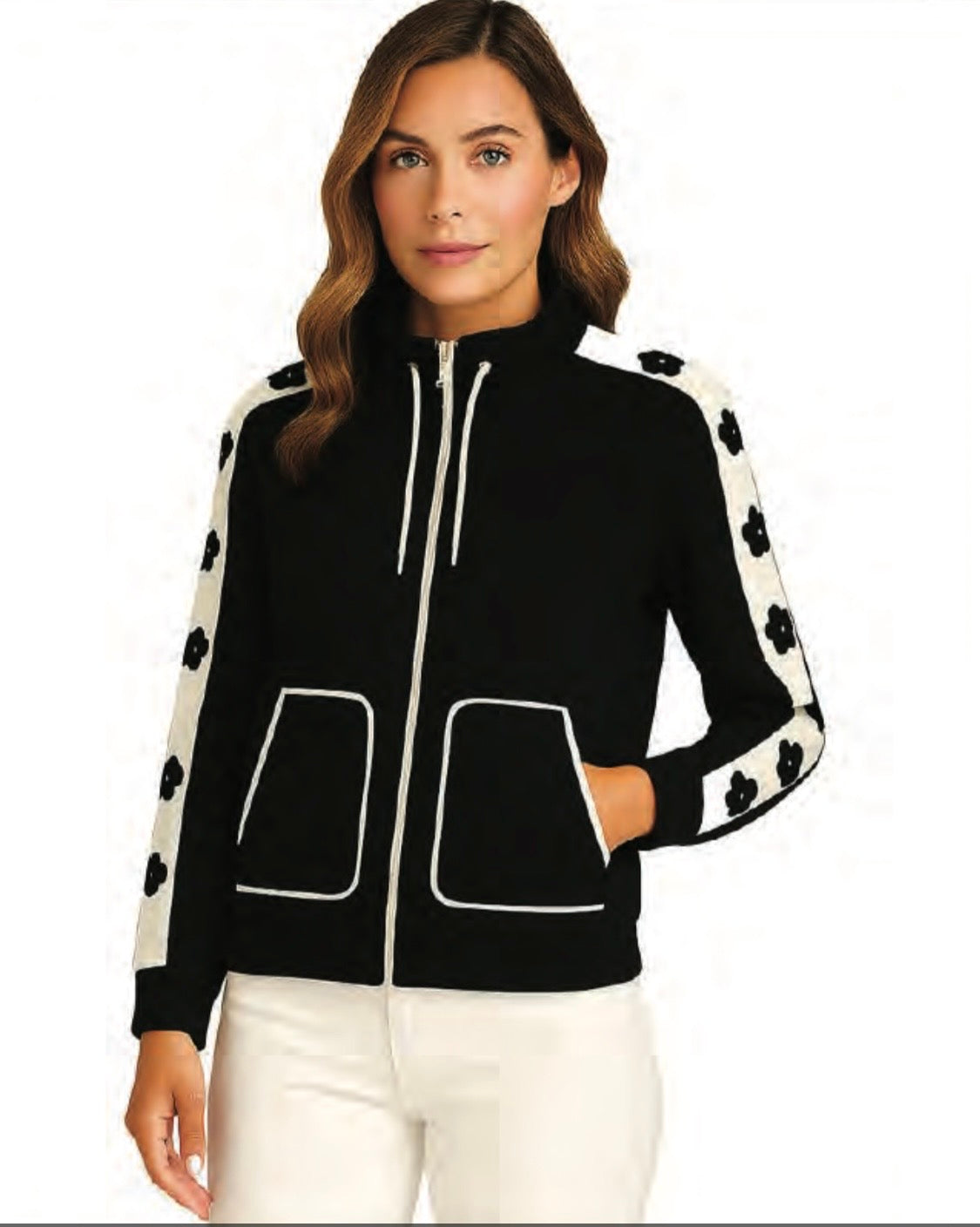 Orly Contrast Zip Jacket – Effortless Everyday Style