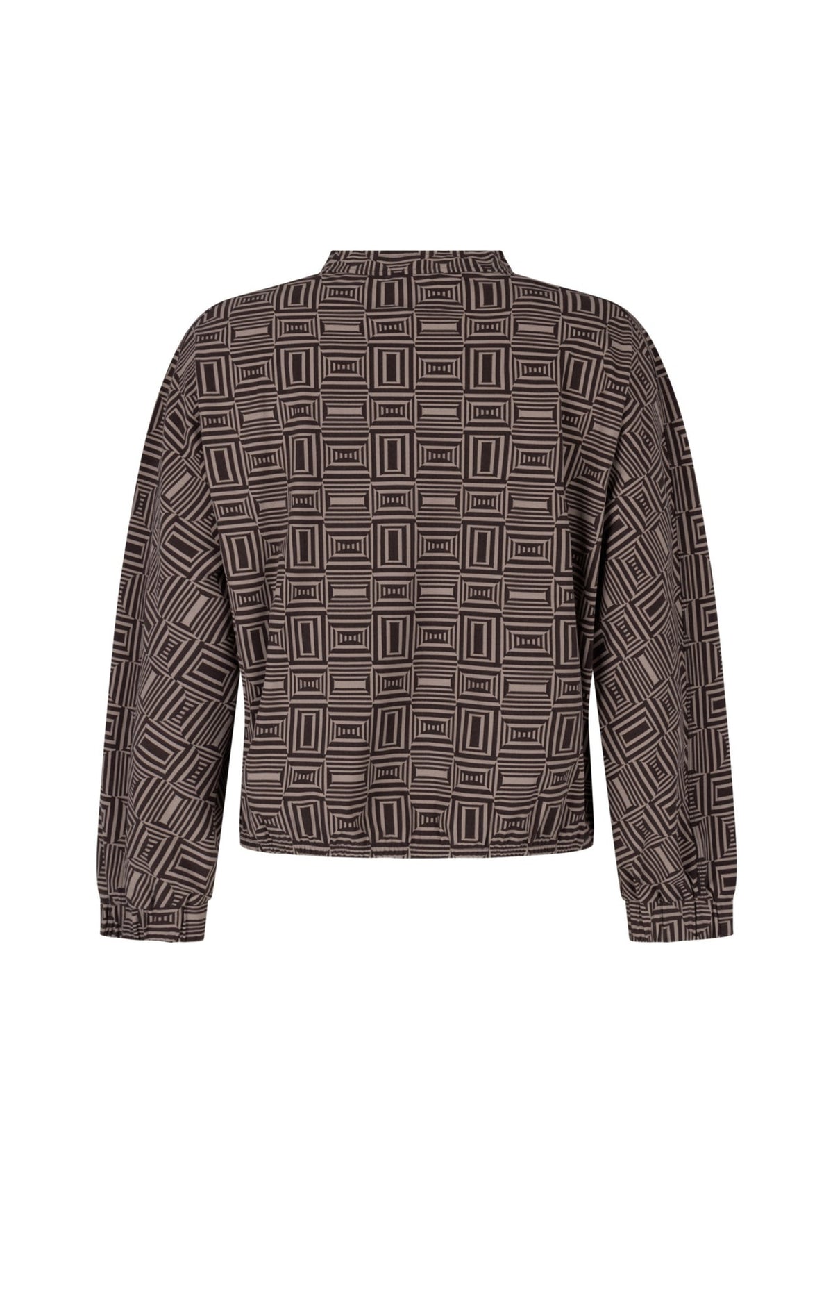 Travel Blouse Lisanne Espresso Taupe 264