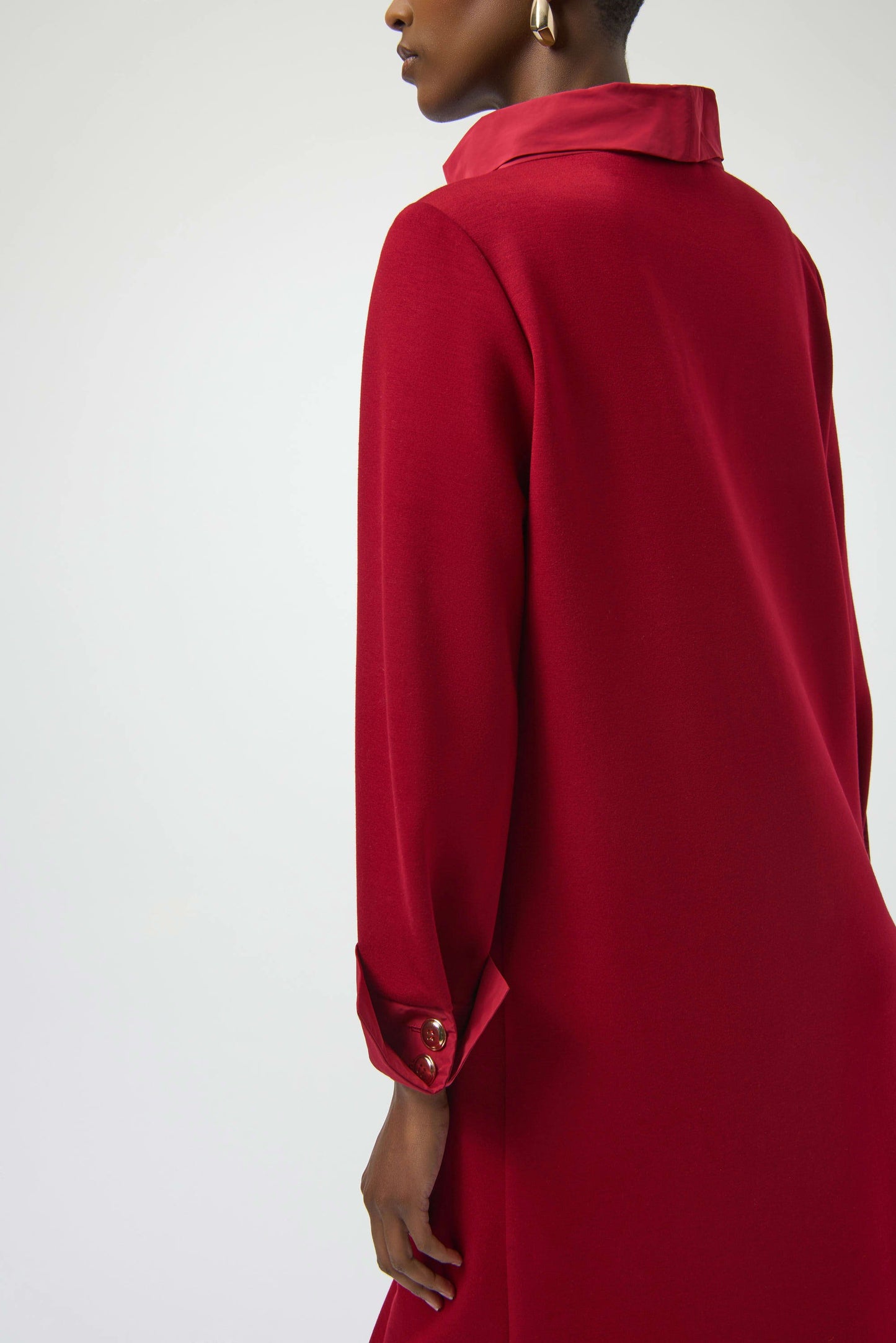 Scuba Jersey & Memory Trapeze Dress