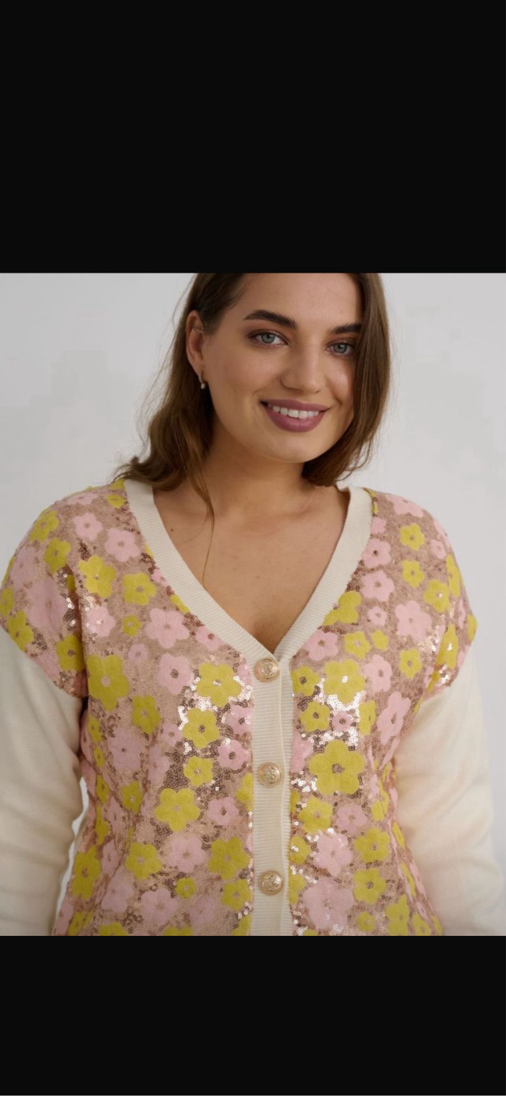 Soft Sequin cardigan