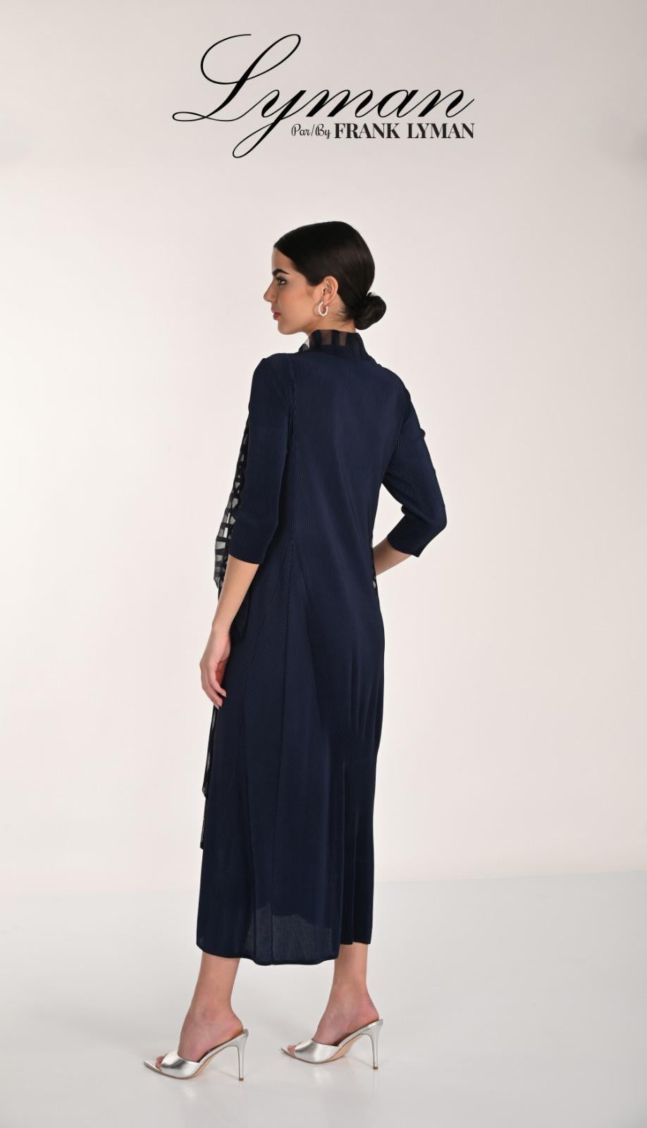 FRANK LYMAN 268506 knit dress in midnight