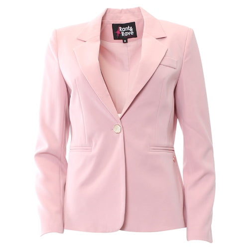 Amara soft pink blazer