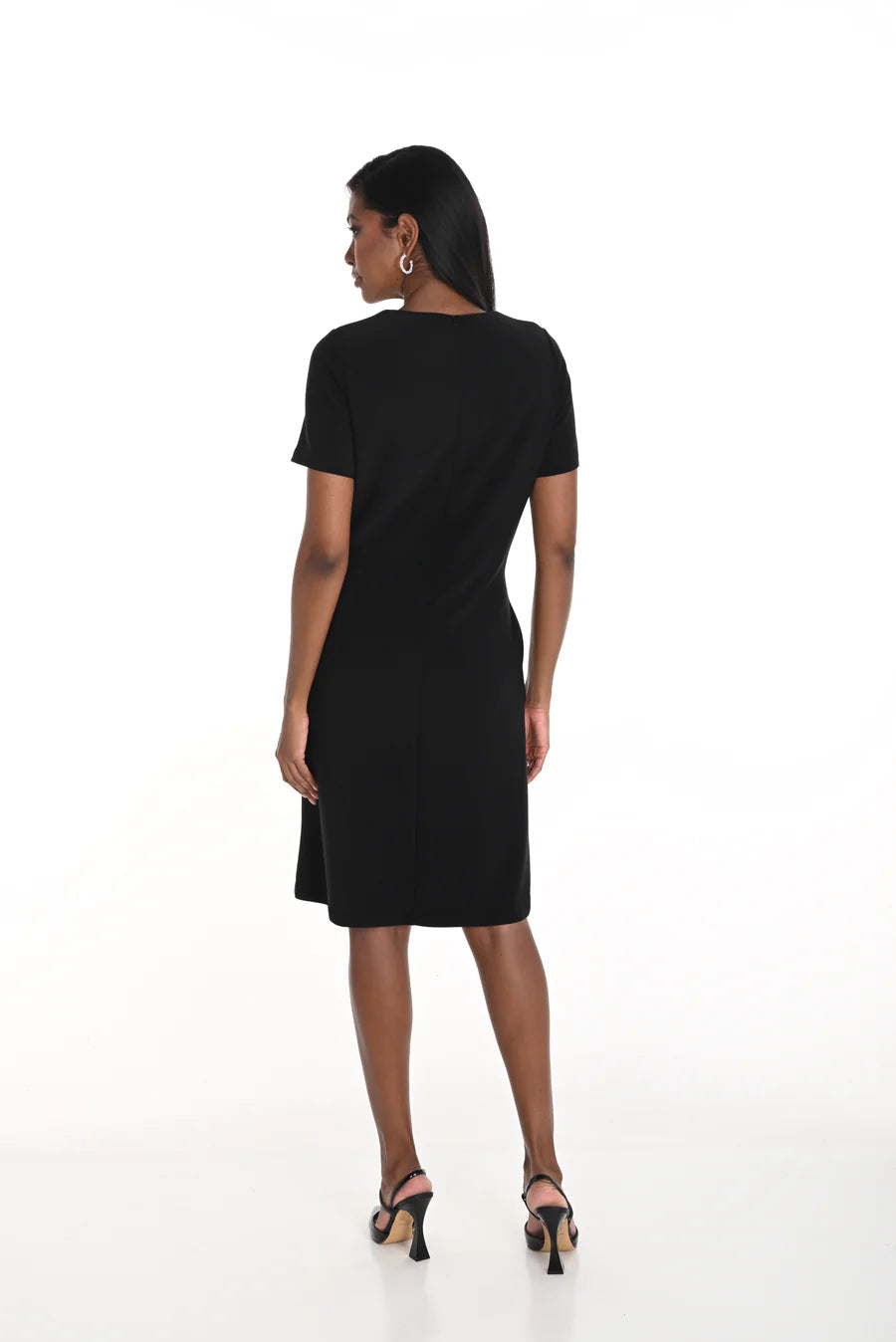 Frank Lyman - Black Shift Diamante bow Party Dress 259037