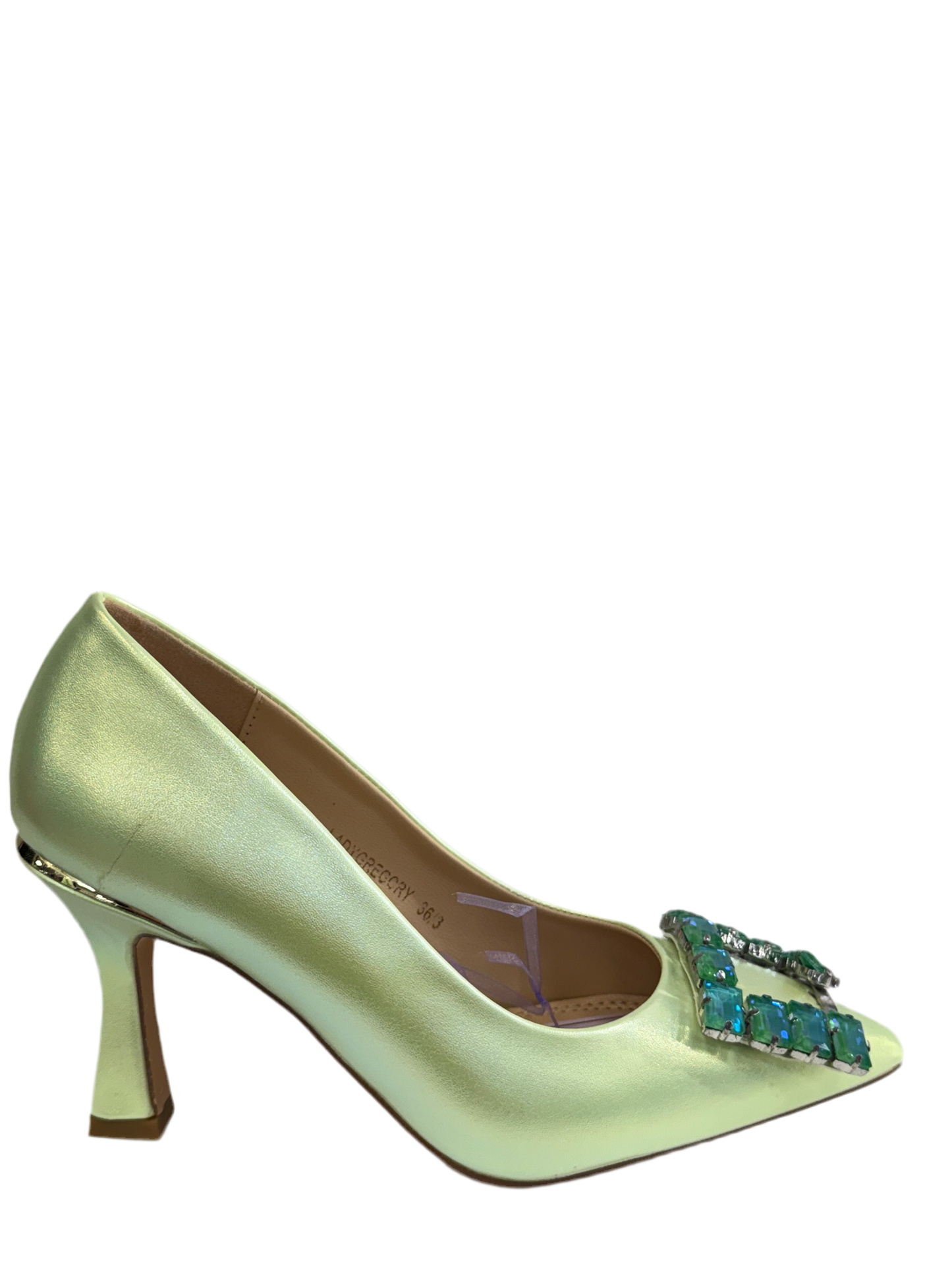Sorento lime court shoe