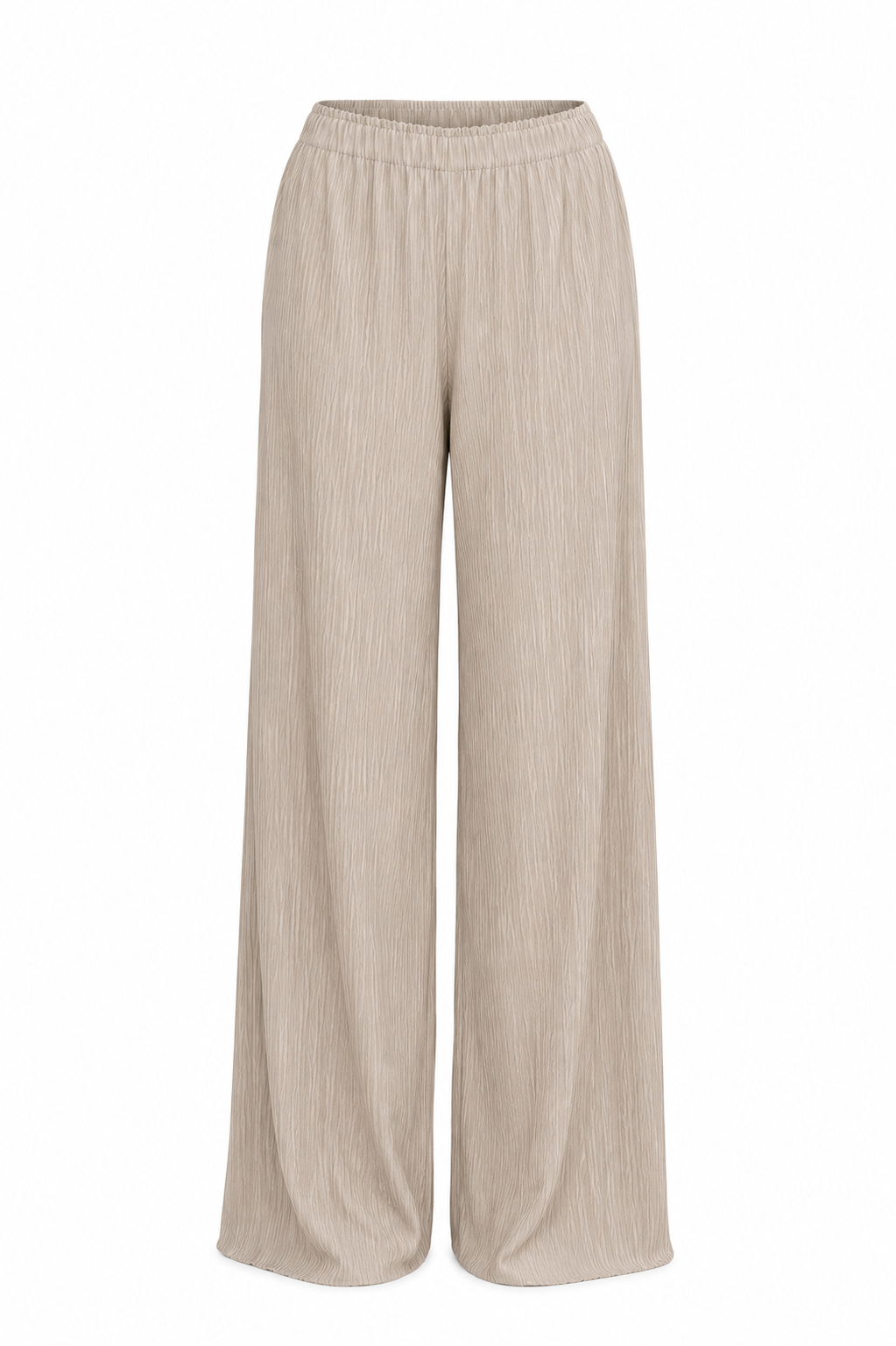 Stone Textured Wide Leg Trousers