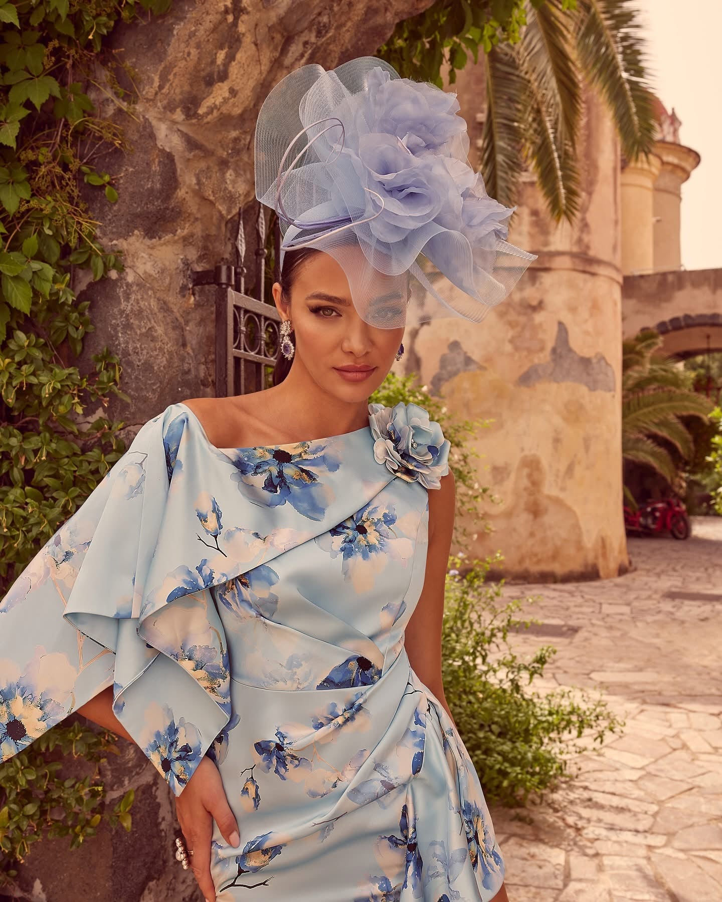 Soft blue floral dress Mother of the bride and Groom Gasp Boutique Soft blue floral dress Mother of the bride and Groom Gasp Boutique