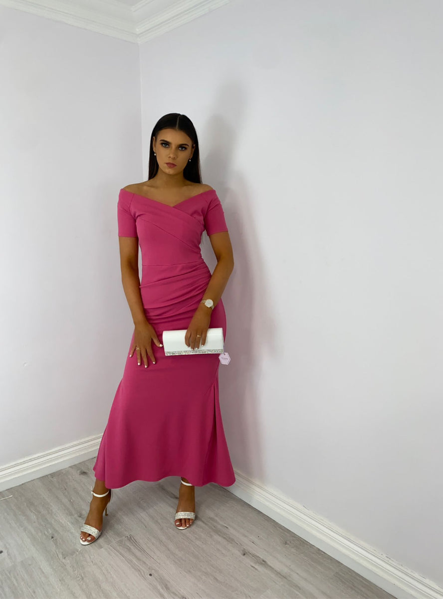 Poppy pink dress Gasp Boutique