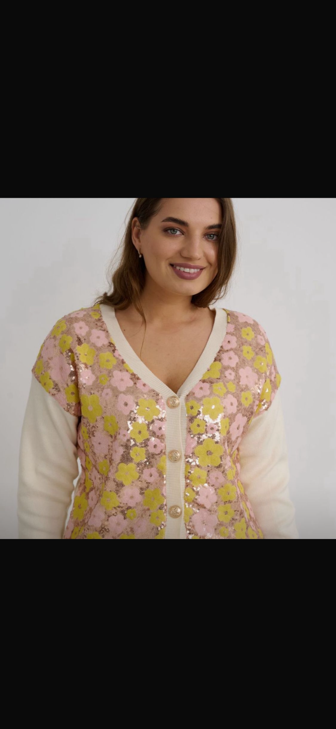 Soft Sequin cardigan