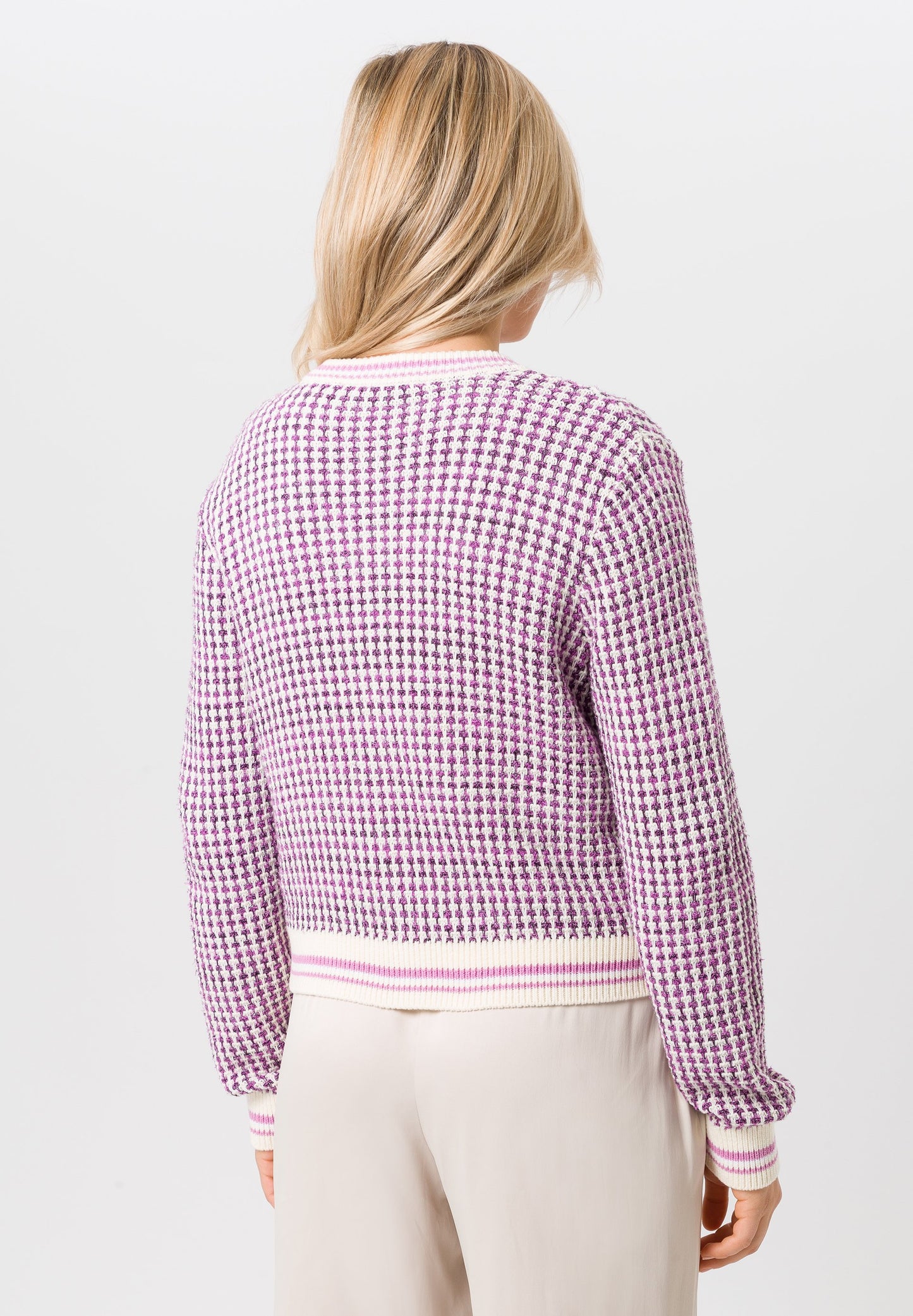 Tuzzi rose pink cardigan