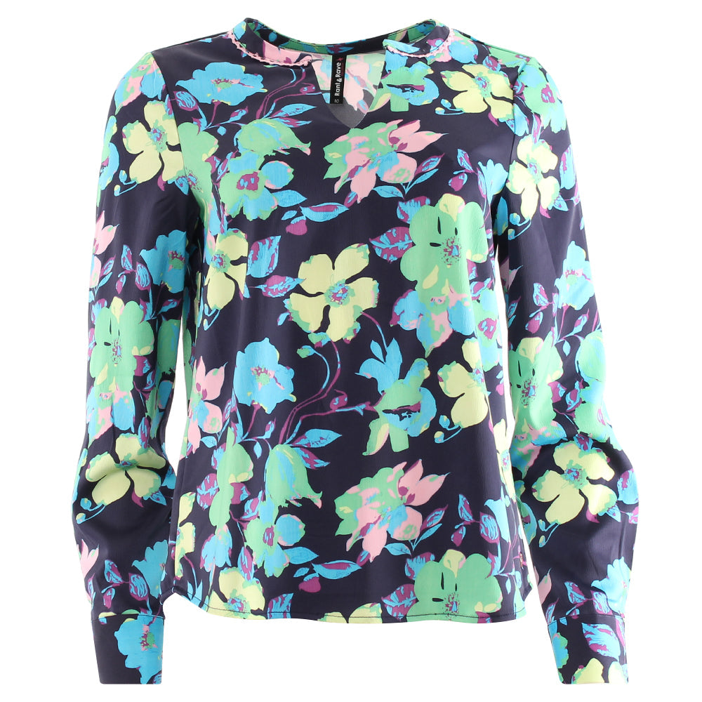 Rant and Rave Fendy top navy.