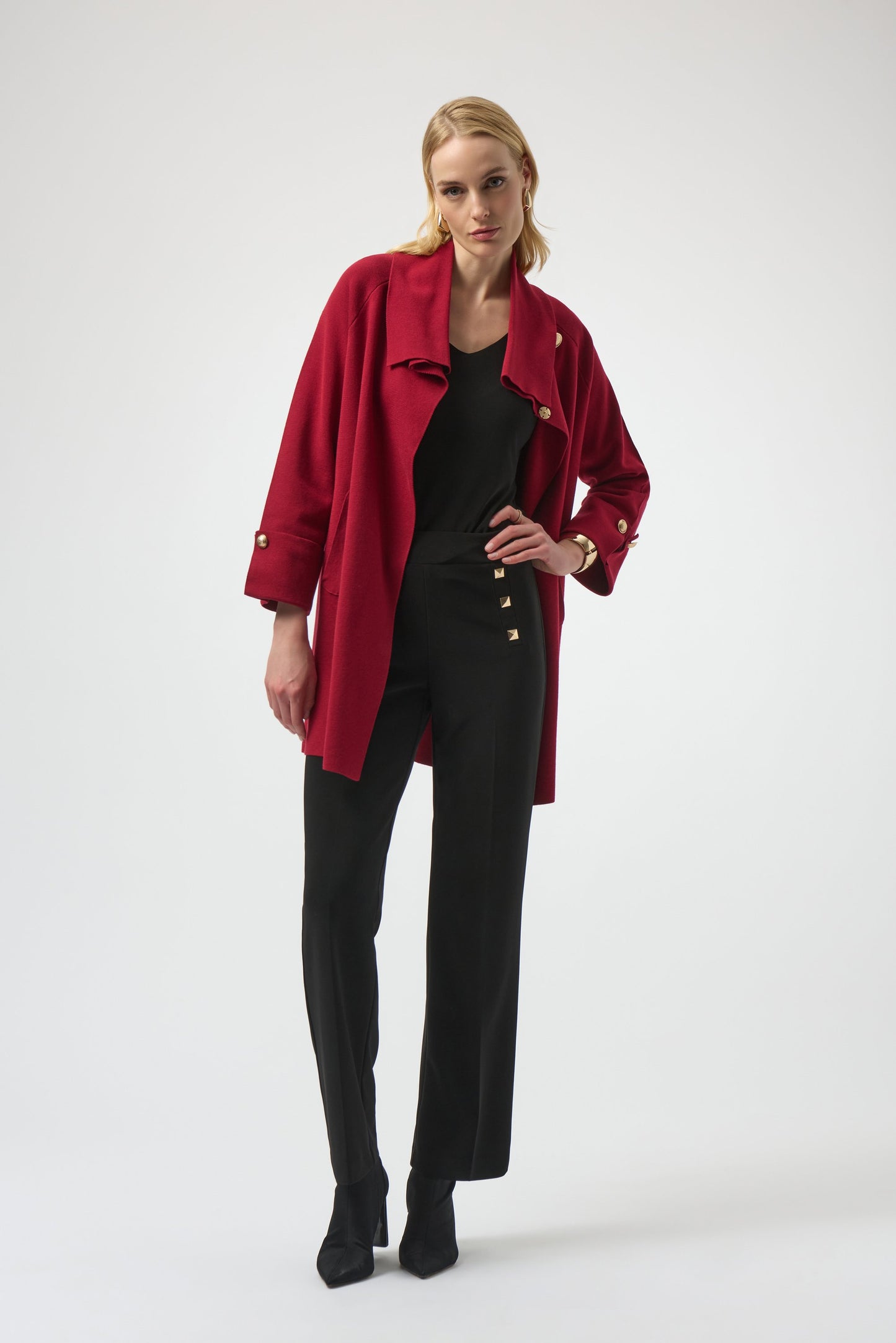 Silky Knit Straight Leg Pull-On Pants
254099