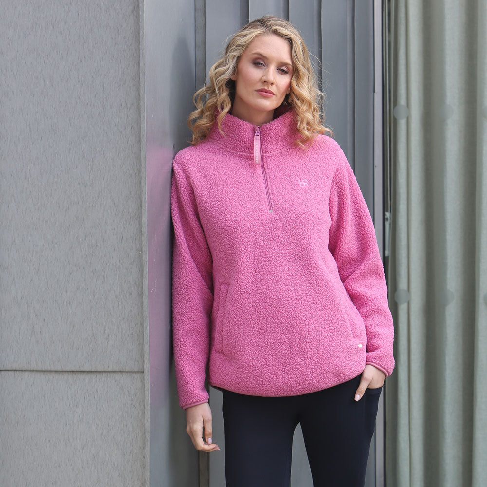 Relax & Renew Julia Half Zip Pink8
