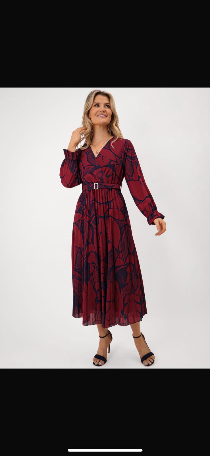 princess polly baby blue dress Positano dress burgundy and navy midi dress