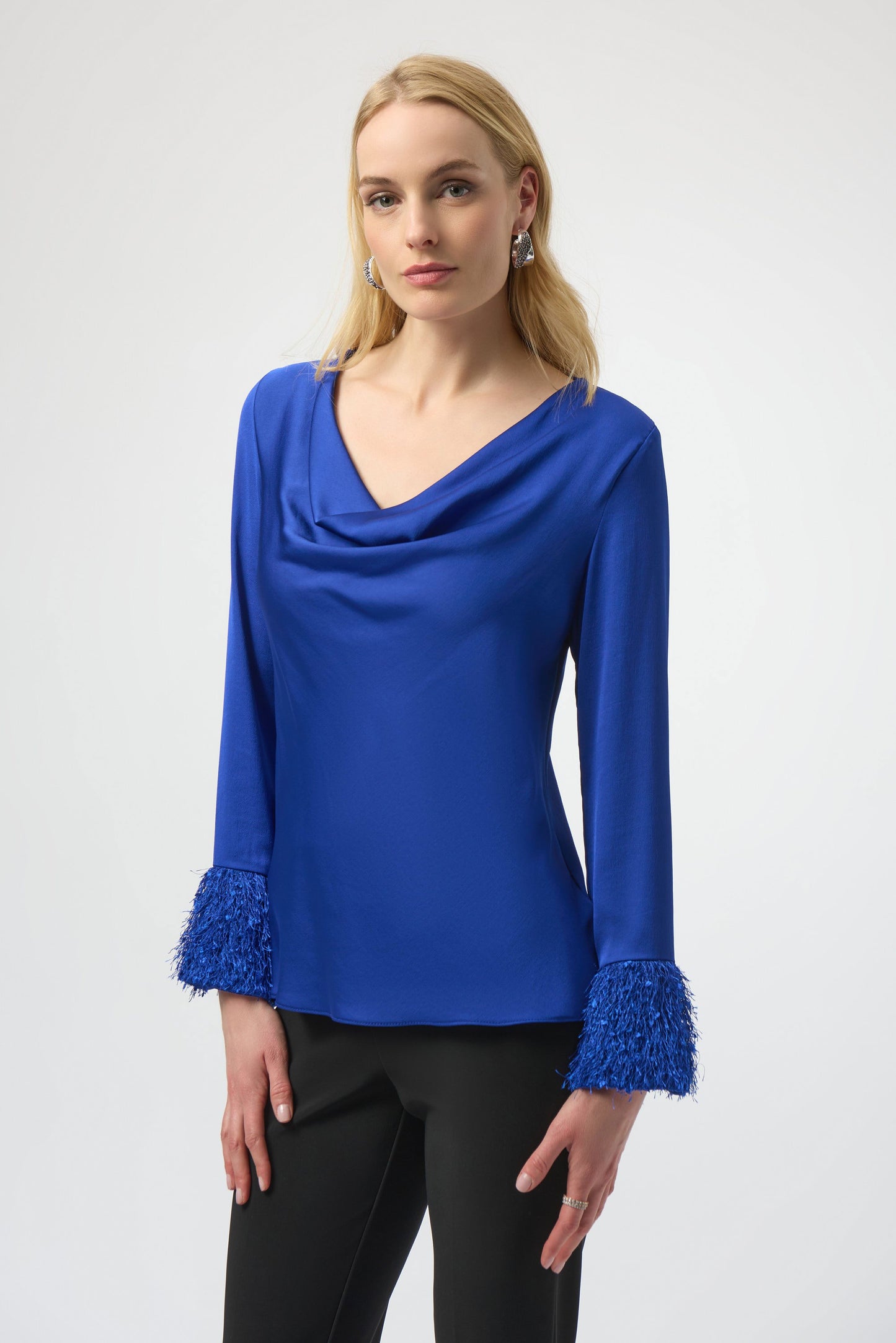 Recycled Satin Cowl Neck Top
254020