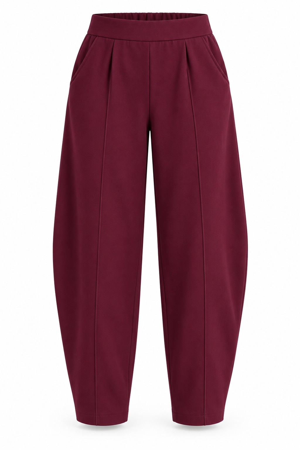 Darling Travel Fabric Balloon Trousers – Berry