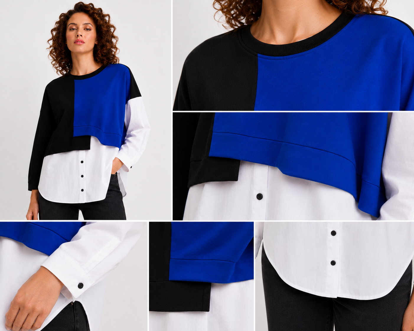 Inco Royal Colour Block Layered 4378