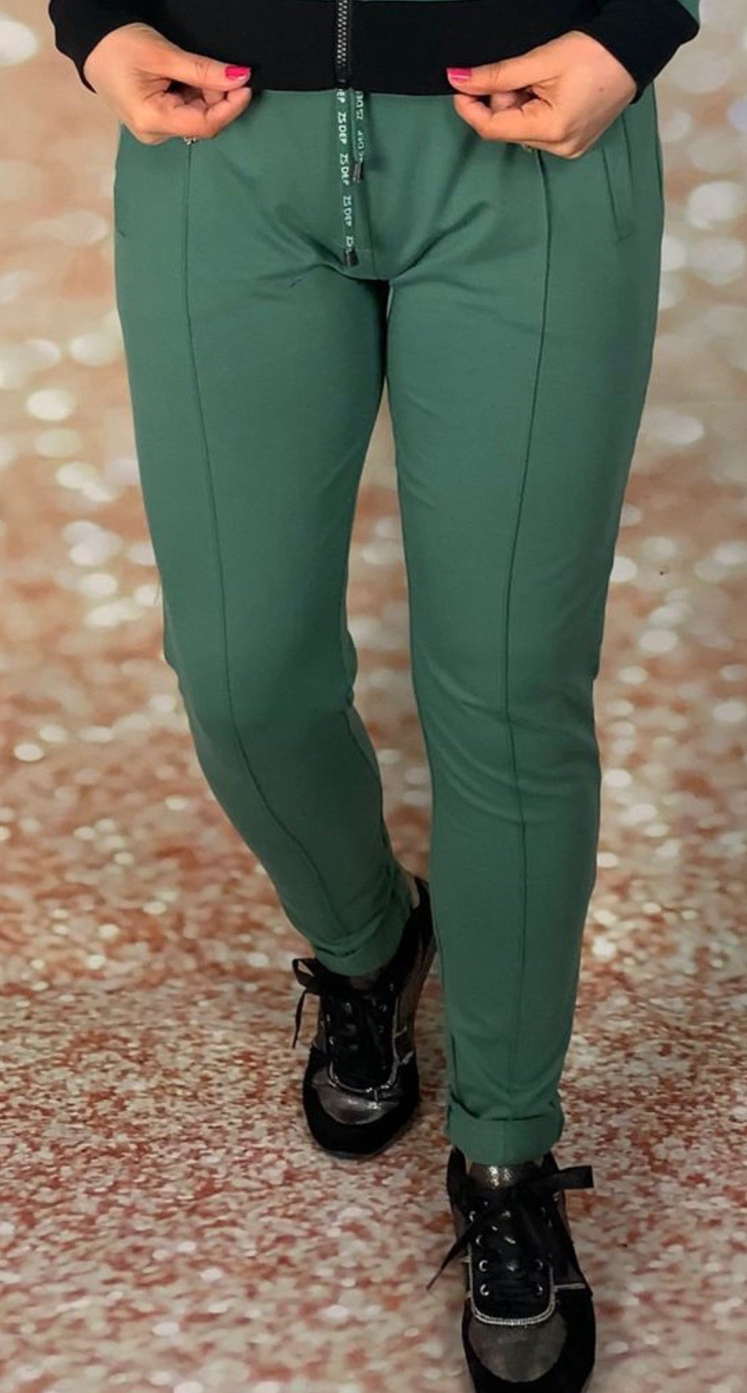 Zoso green tracksuit bottom