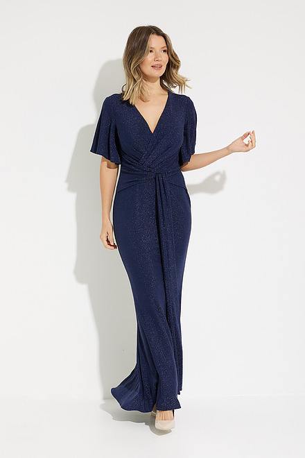 Joseph ribkoff navy evening dress – Gasp Boutique
