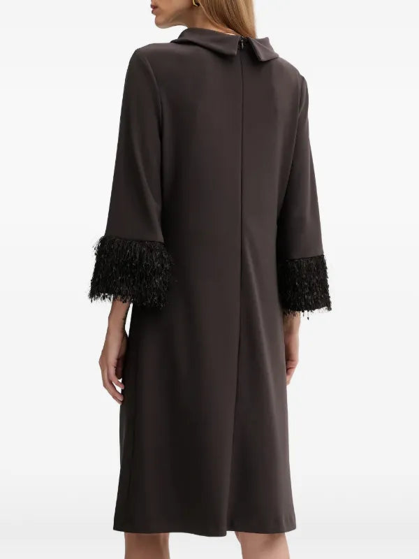 JOSEPH RIBKOFF Silky Knit & Novelty A-Line Dress
253054