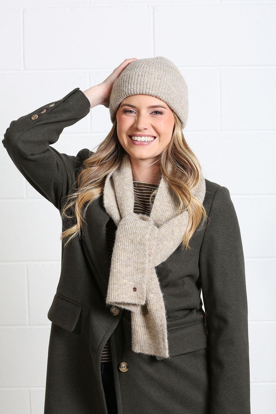 Rant & Rave Olivia Coat Deep Moss