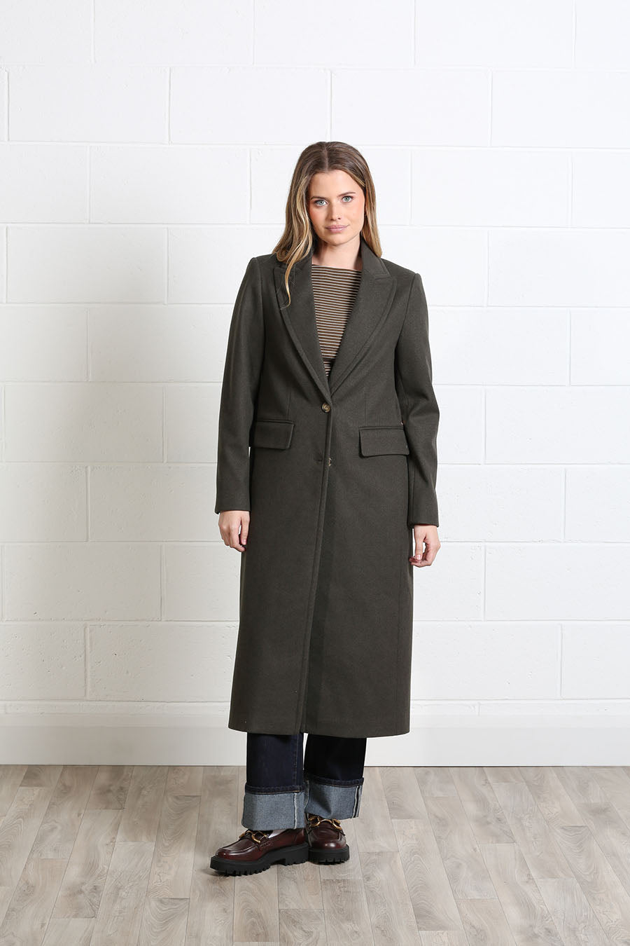 Rant & Rave Olivia Coat Deep Moss