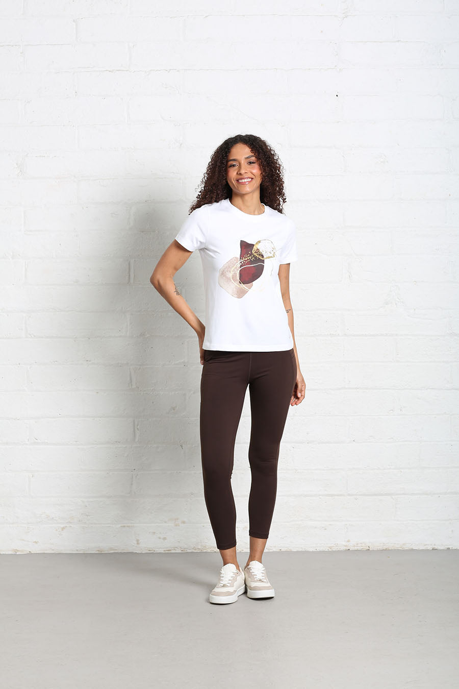 Relax & Renew Rosalie Tee White
