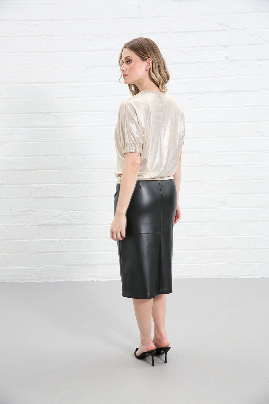 Rant & Rave Jenny Top Gold