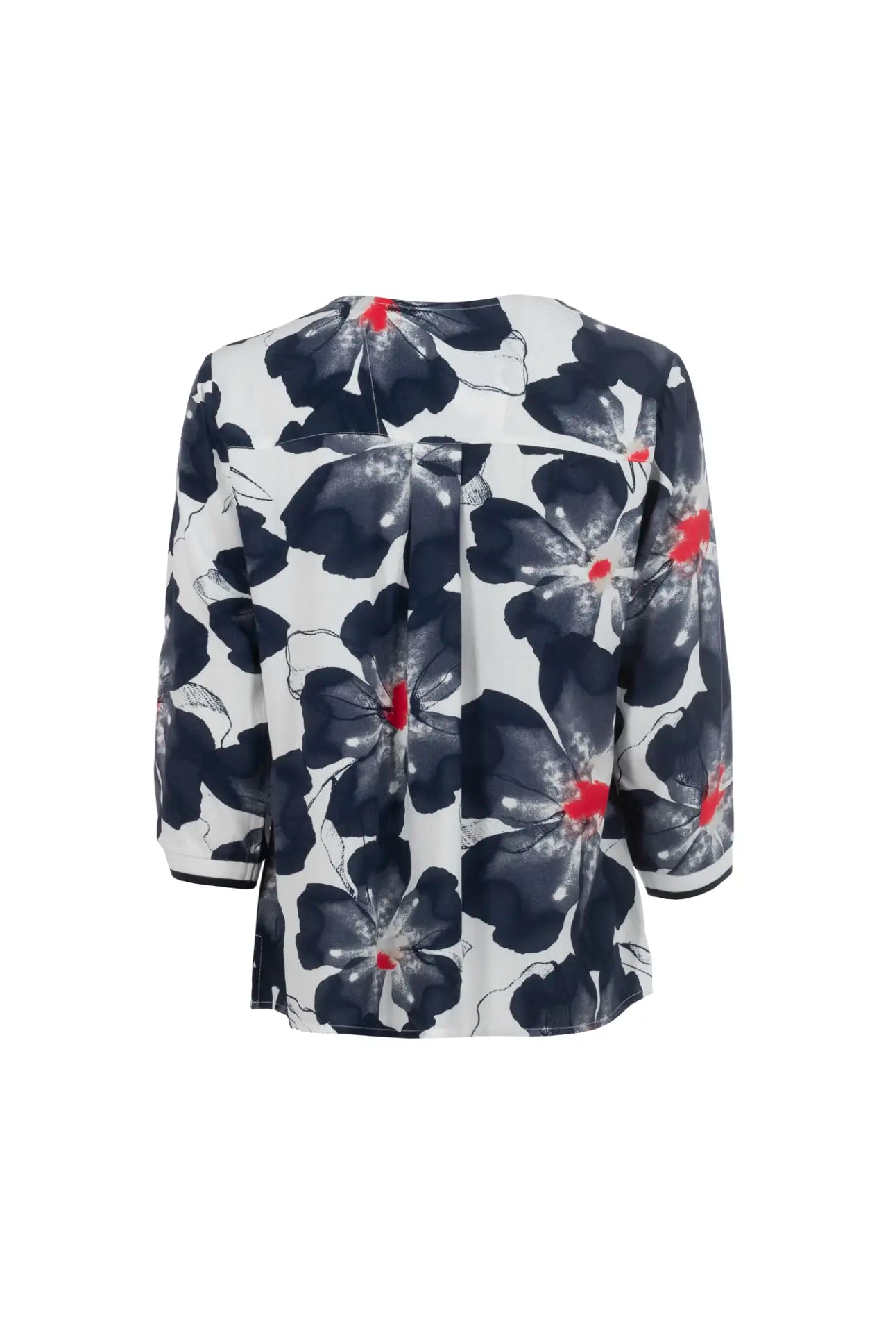 Sequesto Blouse, 3/4 sleeves, V-neck