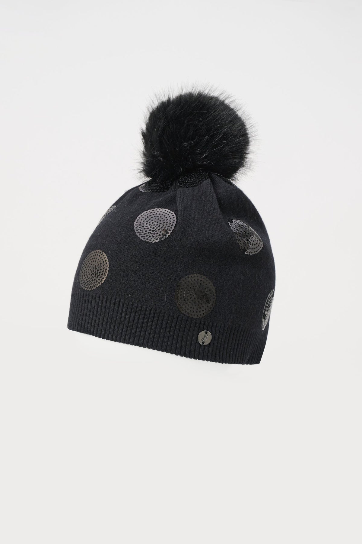 JOSEPH RIBKOFF 263982 Polka Dot Sequin Hat