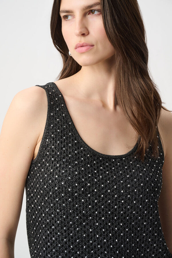 JOSEPH RIBKOFF Scoop Neck Sleeveless Pullover Style 264928