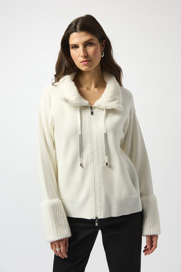 Relaxed Fit Shawl Collar Jacket Style 253905