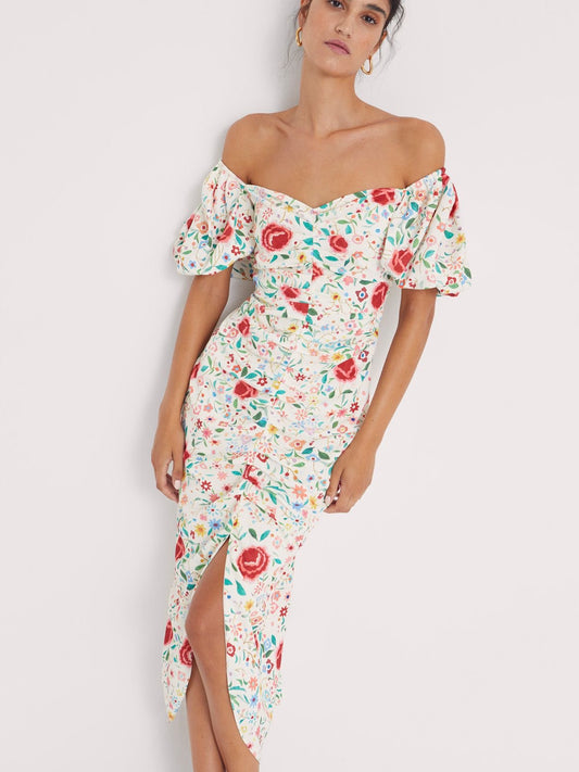 Mioh Rita spring midi dress