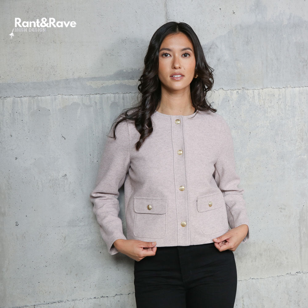 Rant & Rave Eada Jacket Pink.