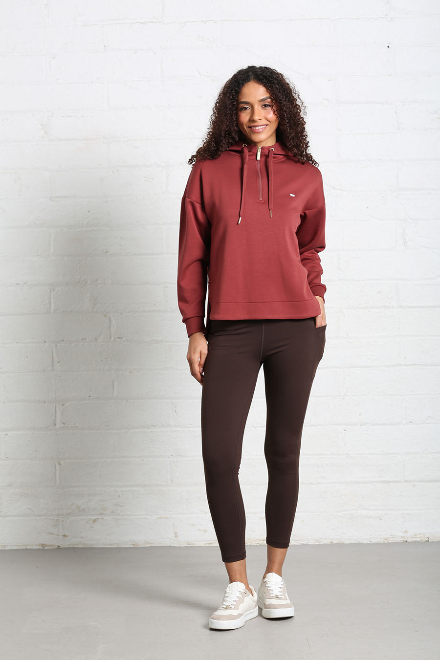 Relax & Renew Rumi Hoodie Sienna
