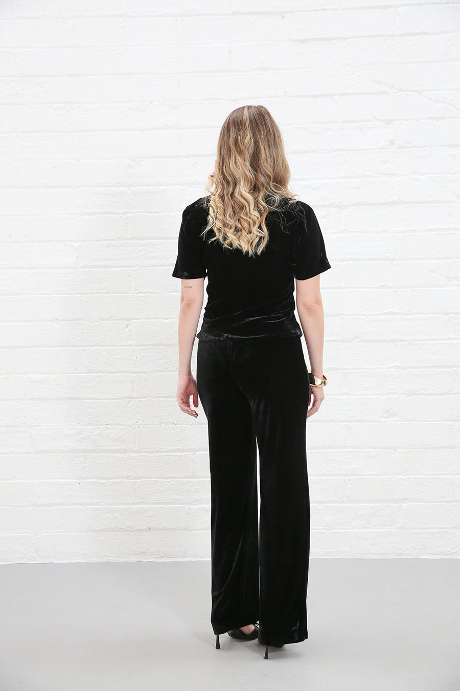 Rant & Rave Clara Trouser Black
Regular velvet