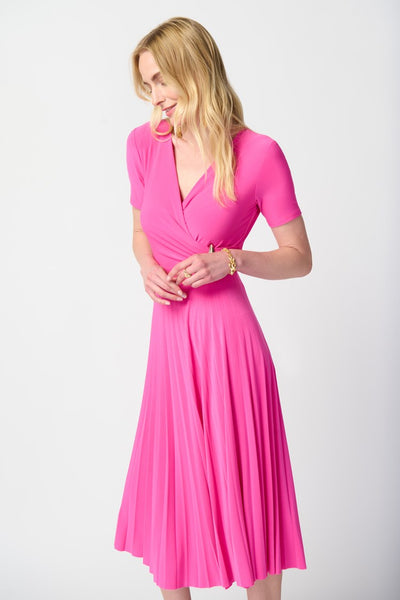 Joseph ribkoff pink dress 241013