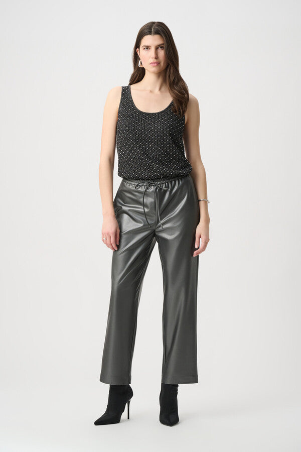 JOSEPH RIBKOFF Scoop Neck Sleeveless Pullover Style 264928