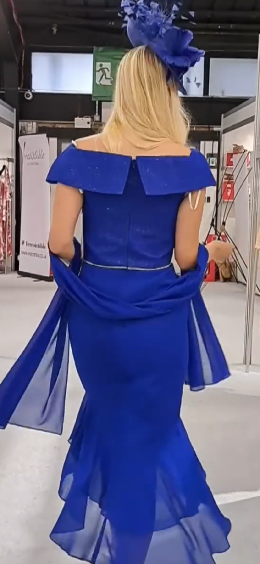Veromia Occasions 0977 Royal Blue Dress