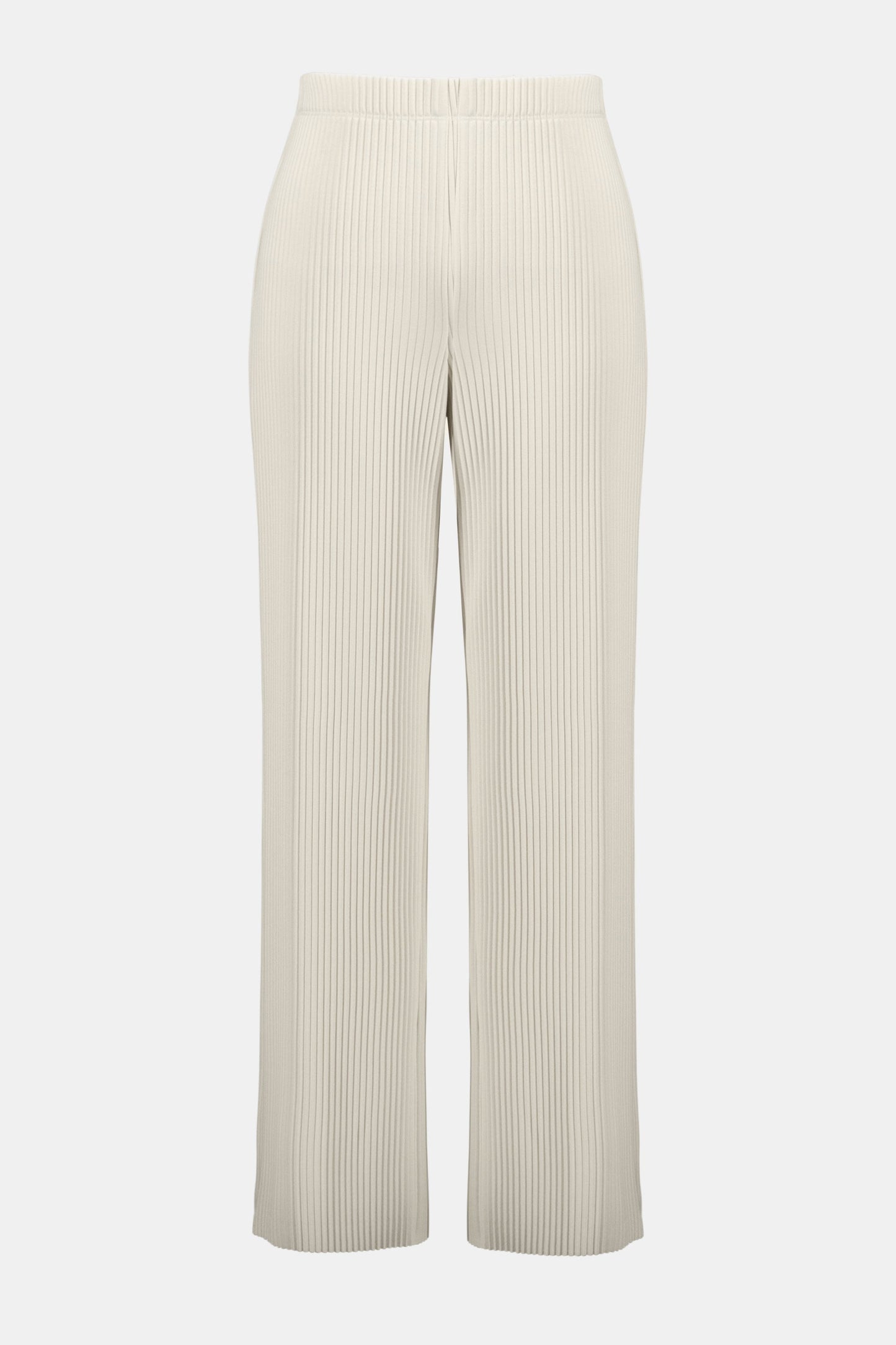 JOSEPH RIBKOFF Pleated Scuba Crepe Wide-Leg Pants 254006