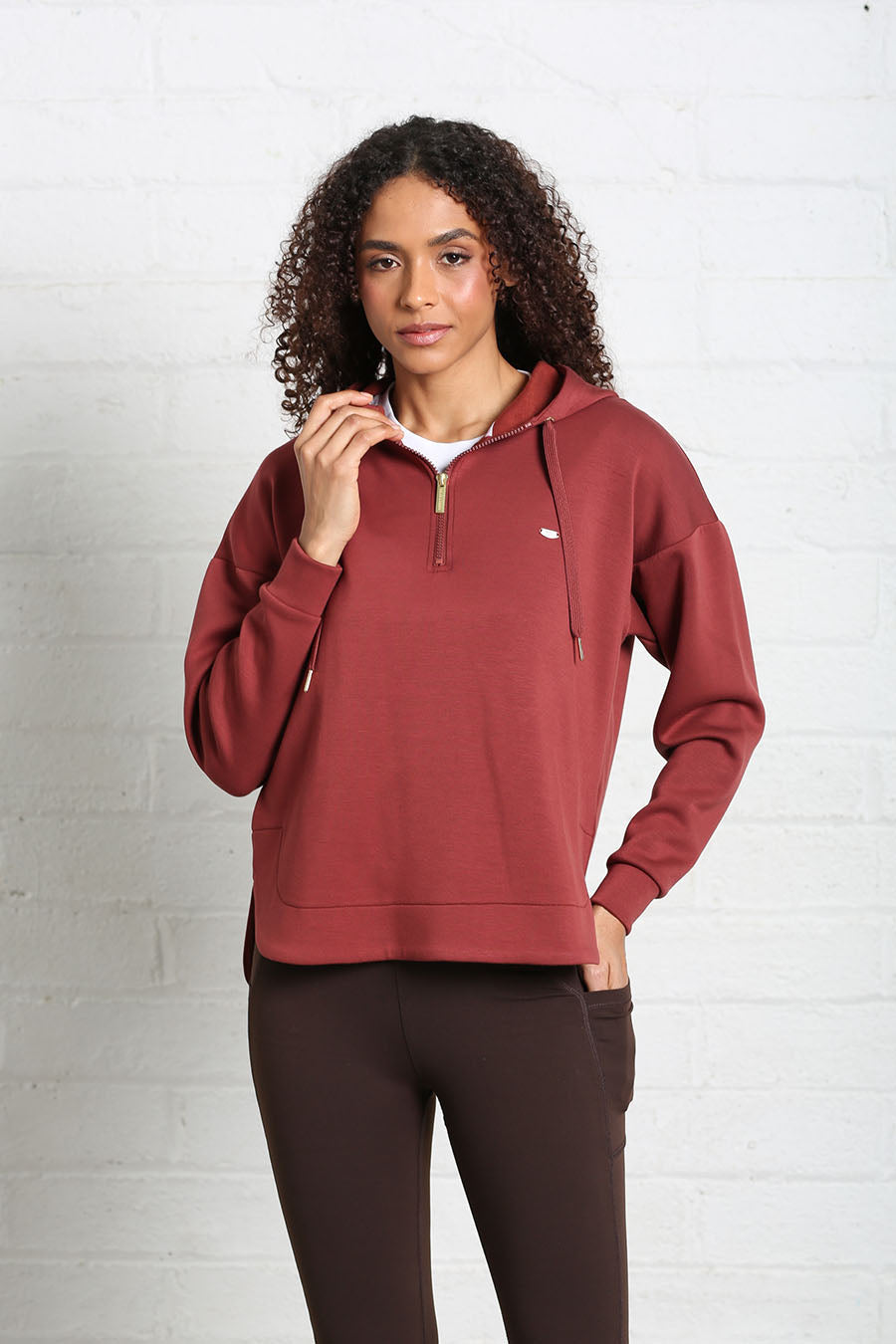 Relax & Renew Rumi Hoodie Sienna