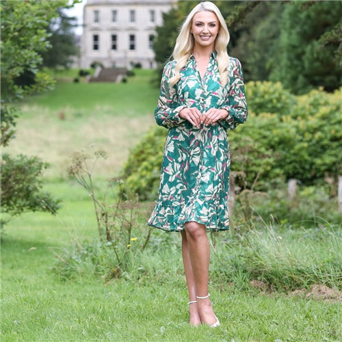 Cal green dress