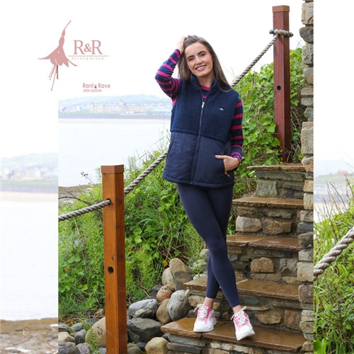 Mabel navy gilet