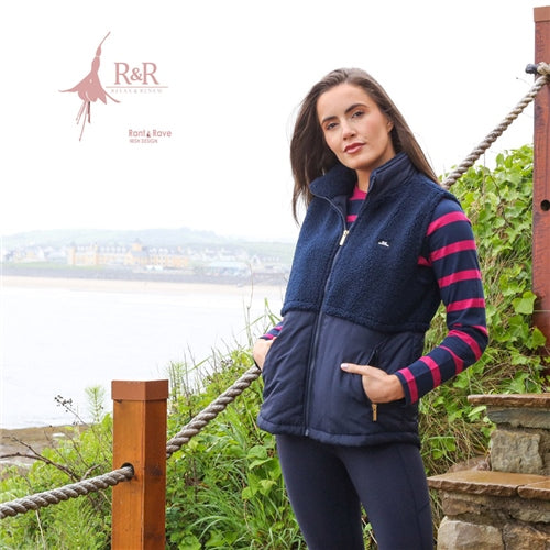 Mabel navy gilet