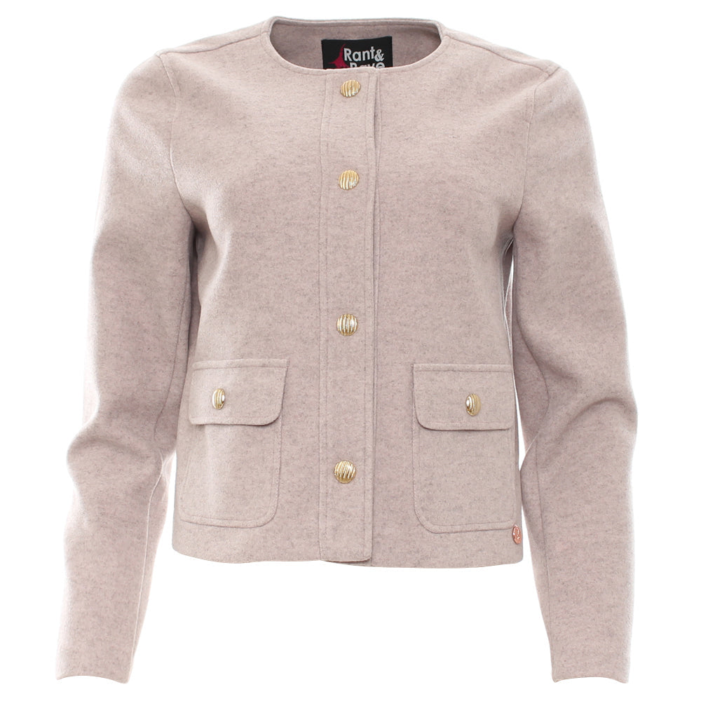 Rant & Rave Eada Jacket Pink.