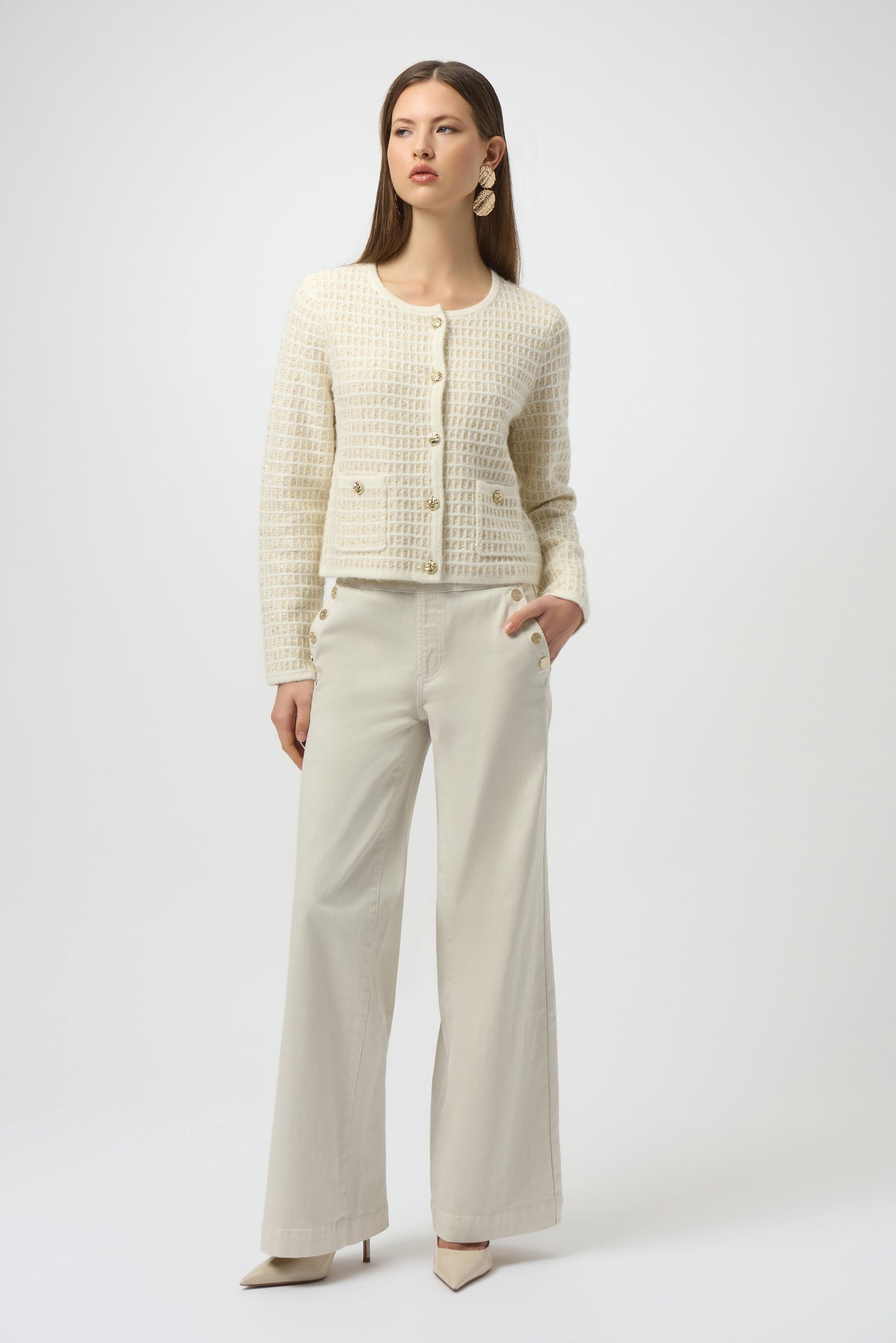 Classic Wide Leg Pull-On Jeans
254919