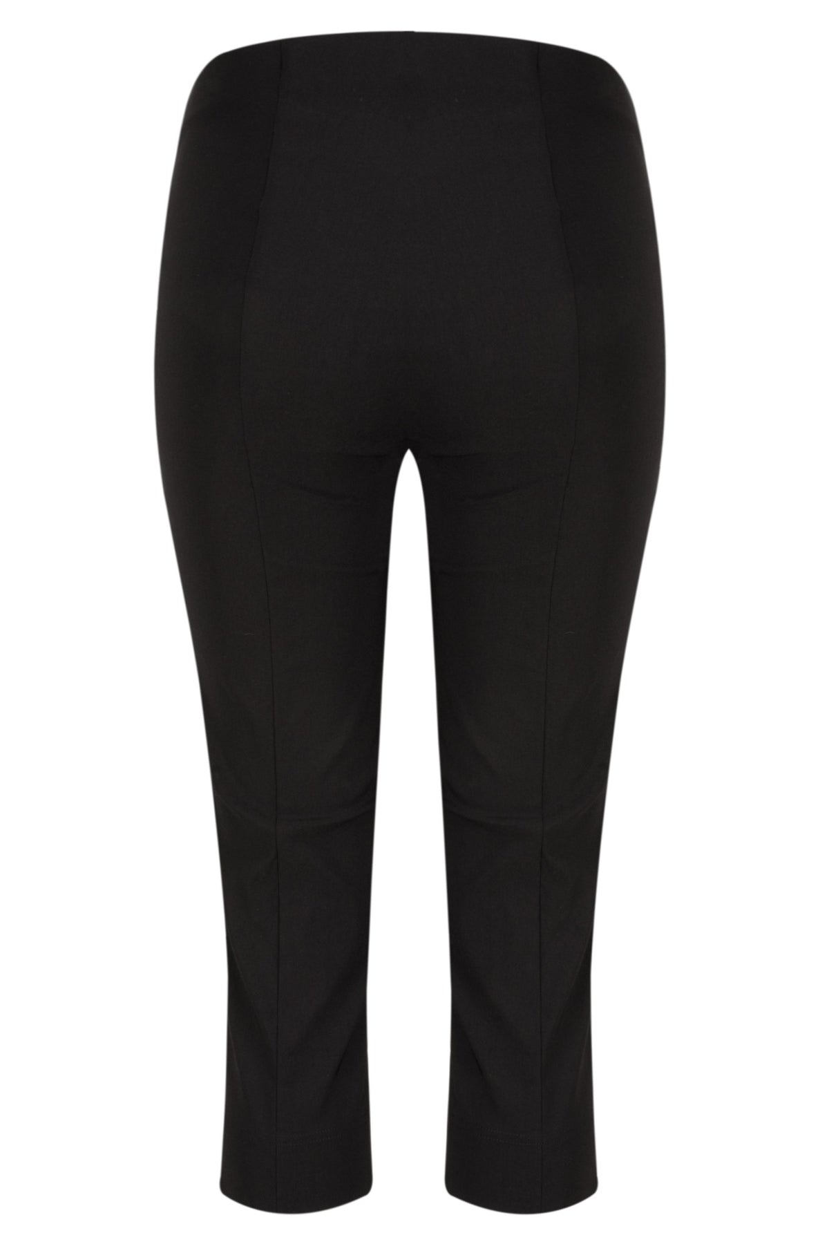 SALE- Robell Rose 07 slim fit black cropped trouser
