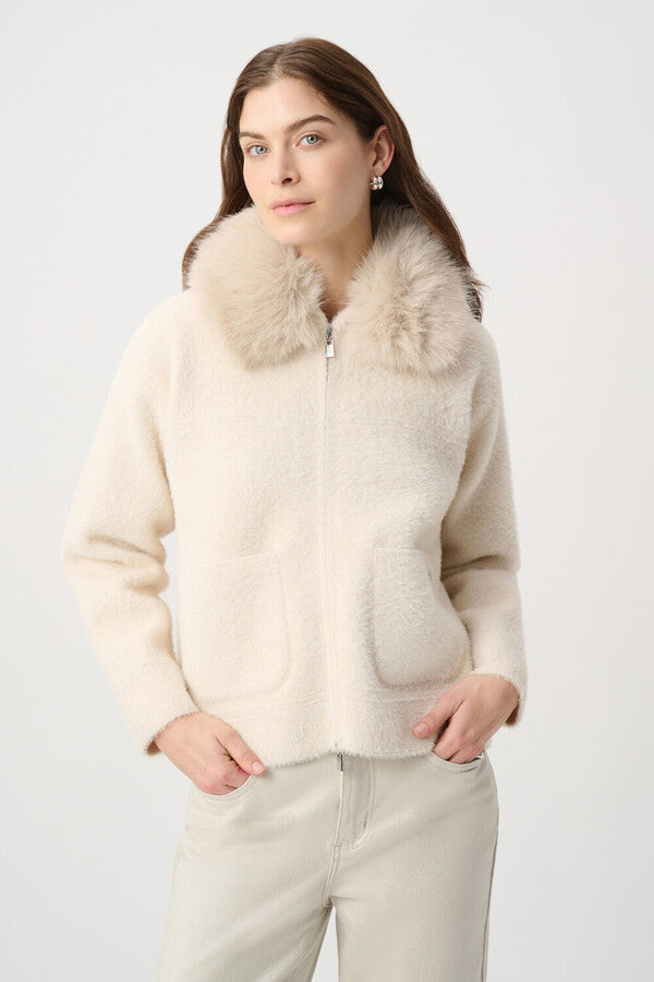 JOSEPH RIBKOFF JACKET WITH ZIPPER STYLE 264920
