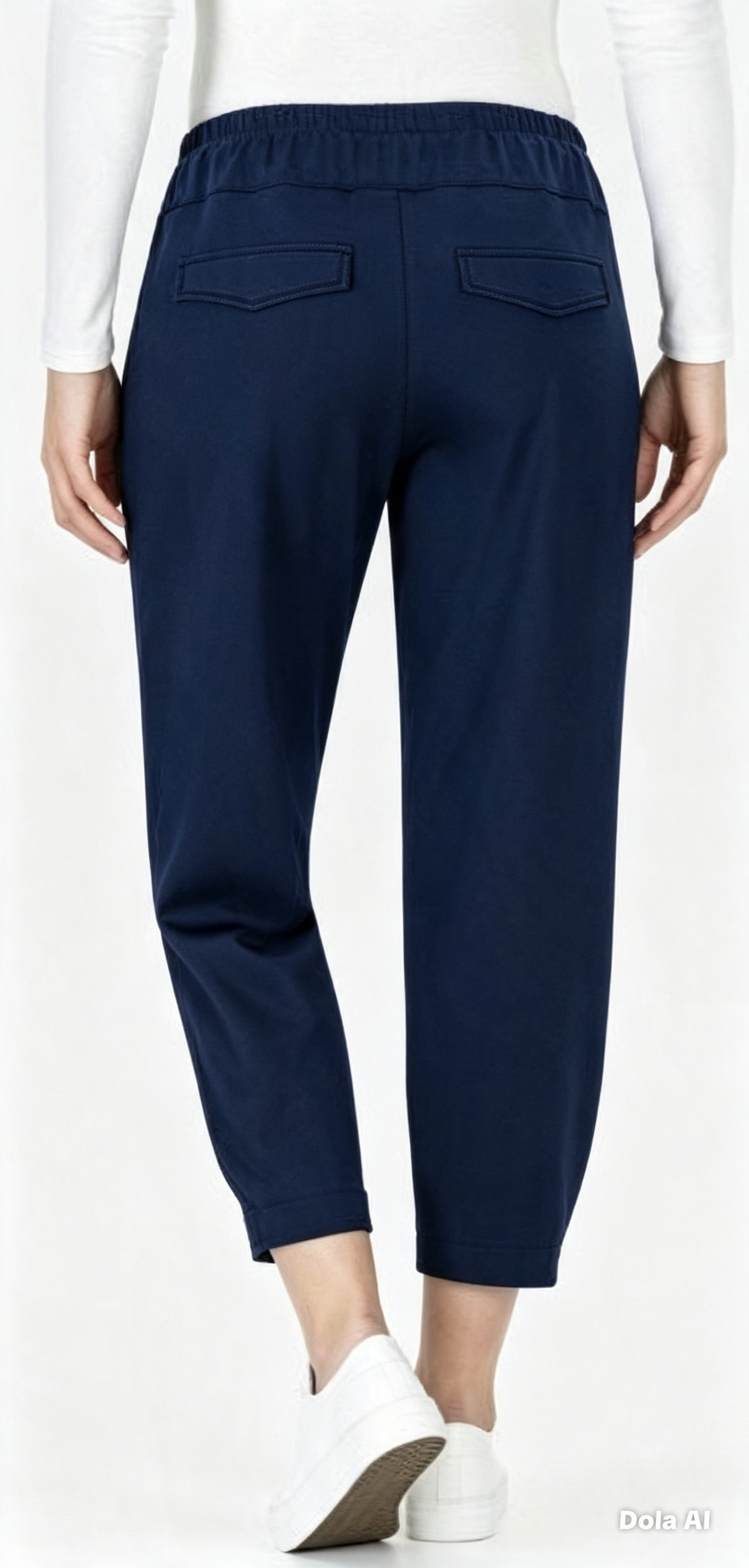 Navy Stehmann trousers..